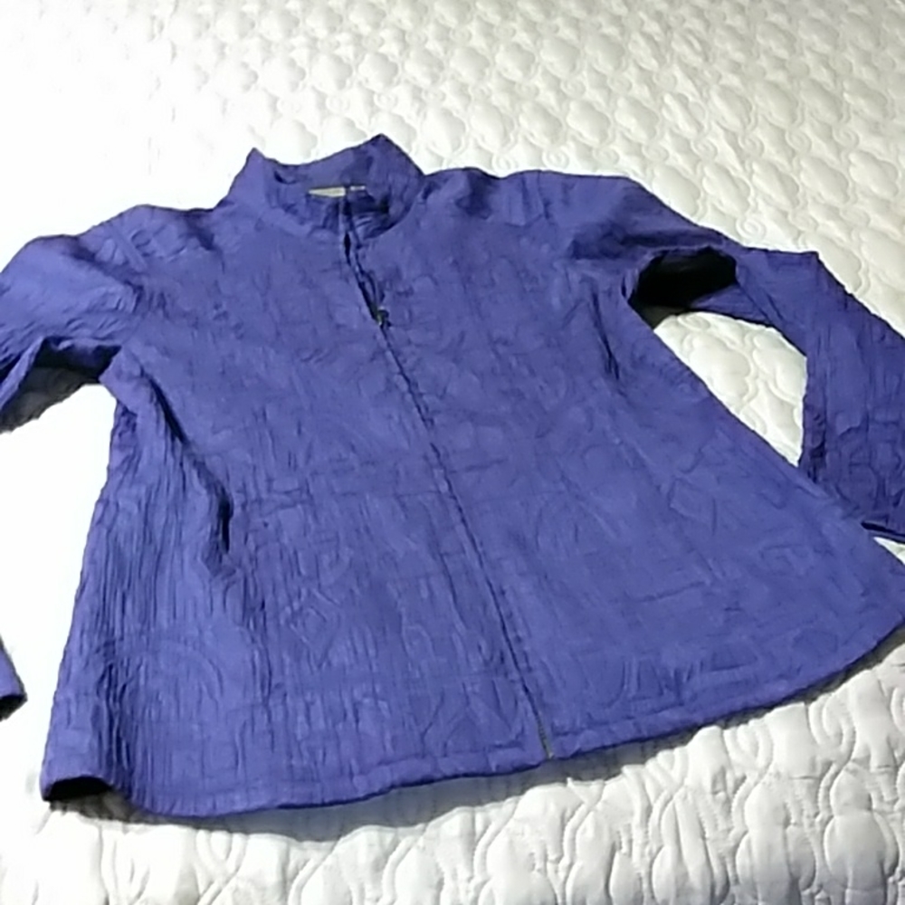 Chicos Zip Up Jacket - image 1